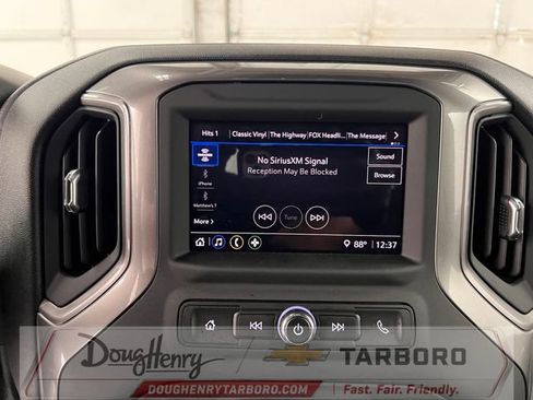 Used 2025 Chevrolet Silverado 1500 Custom w/ Turbomax Blackout Package AWD/4WD image 45