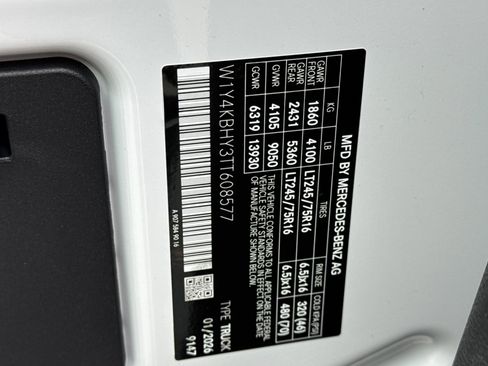 New 2026 Mercedes-Benz Sprinter 2500 image 28