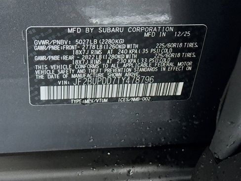 New 2026 Subaru Outback Limited image 32