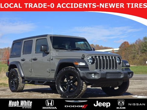 Used 2020 Jeep Wrangler Unlimited Sport image 1