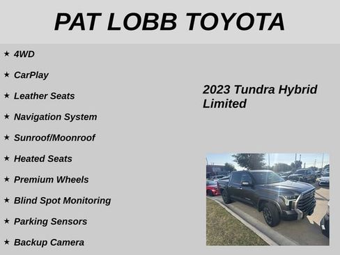 Used 2023 Toyota Tundra Limited AWD/4WD image 12