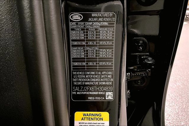 Certified 2026 Land Rover Range Rover Evoque S AWD/4WD image 33