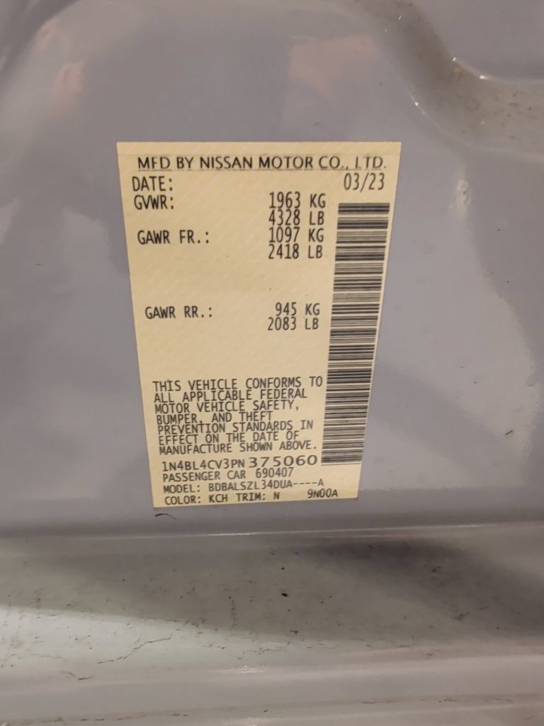 Used 2023 Nissan Altima 2.5 SR FWD image 17