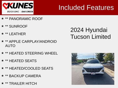 Used 2024 Hyundai Tucson Limited image 2