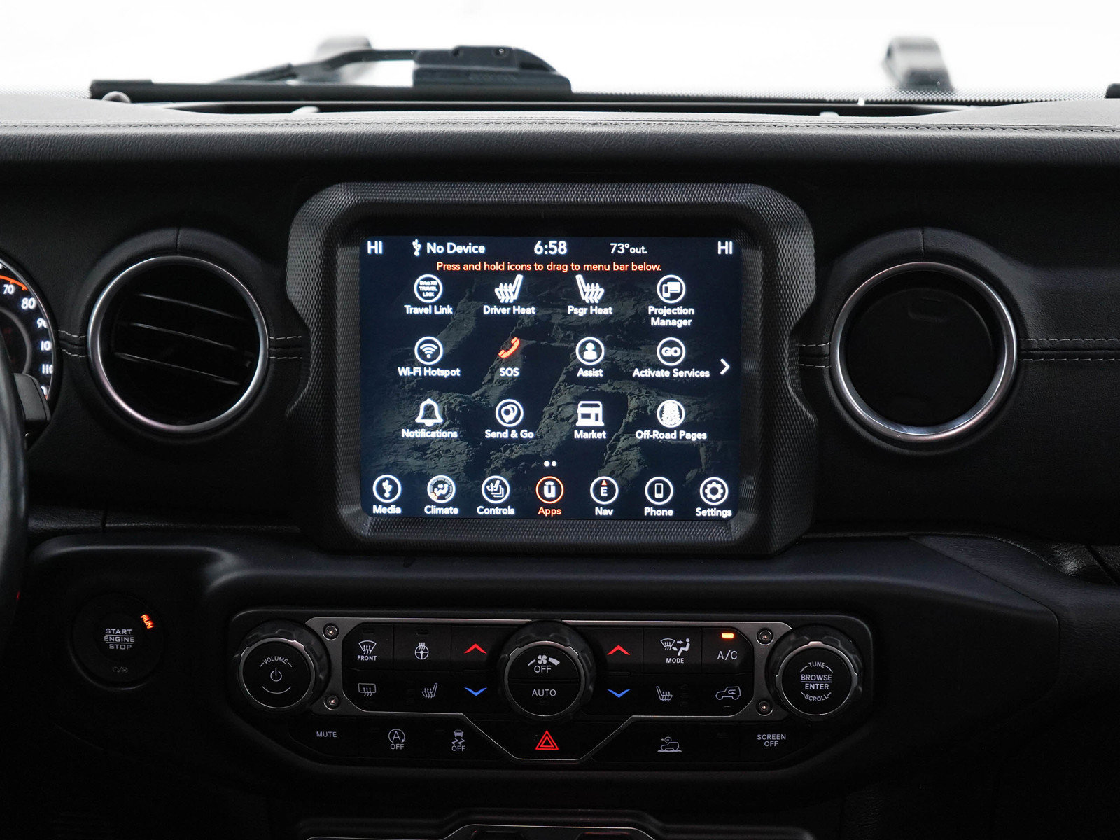 Used 2021 Jeep Wrangler Unlimited Sahara w/ Uconnect 4C Nav & Sound Group AWD/4WD image 15