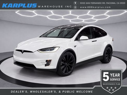 Used 2018 Tesla Model X 100D AWD/4WD image 1