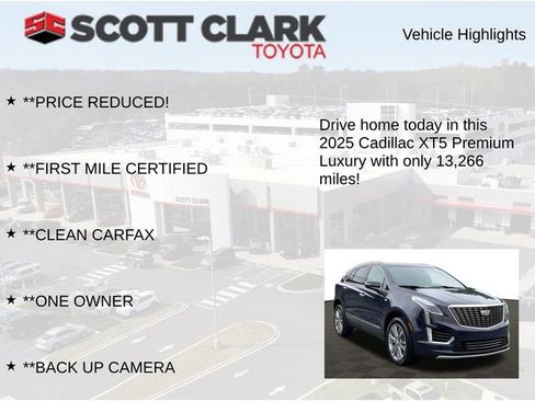 Used 2025 Cadillac XT5 Premium Luxury image 7