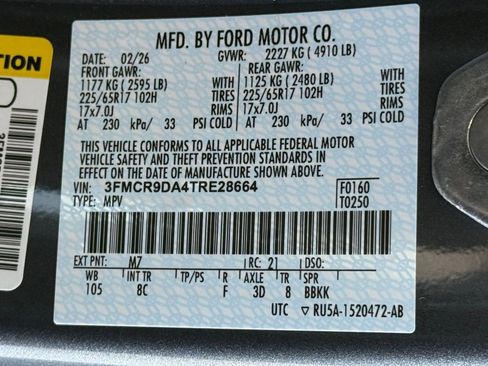New 2026 Ford Bronco Sport Badlands w/ Badlands Tech Package AWD/4WD image 21