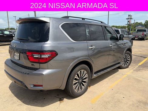 Used 2024 Nissan Armada SL w/ Midnight Edition Package RWD image 3