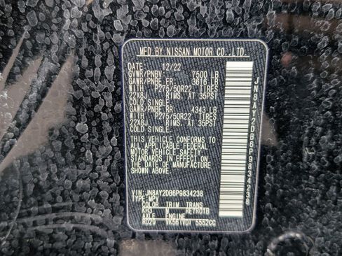 Used 2023 Nissan Armada Platinum w/ Captain's Chairs Package image 40