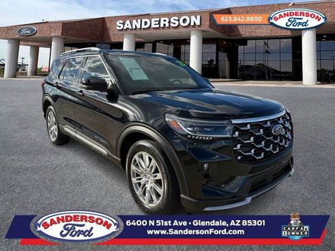 Used 2025 Ford Explorer Platinum image 1