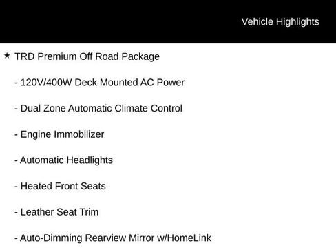 Used 2020 Toyota Tacoma TRD Off-Road w/ TRD Premium Off Road Package image 8