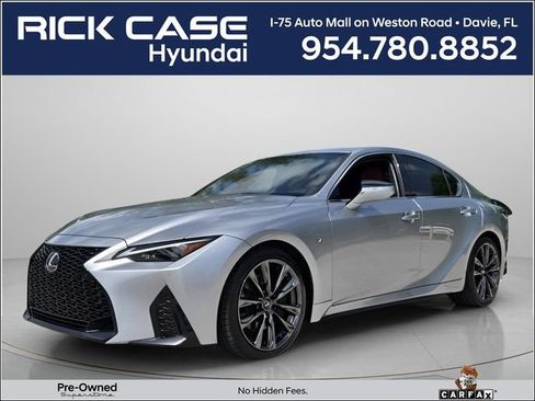 Used 2024 Lexus IS 350 F Sport w/ Memory Package RWD image 1