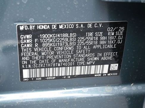 New 2026 Honda HR-V EX-L image 7