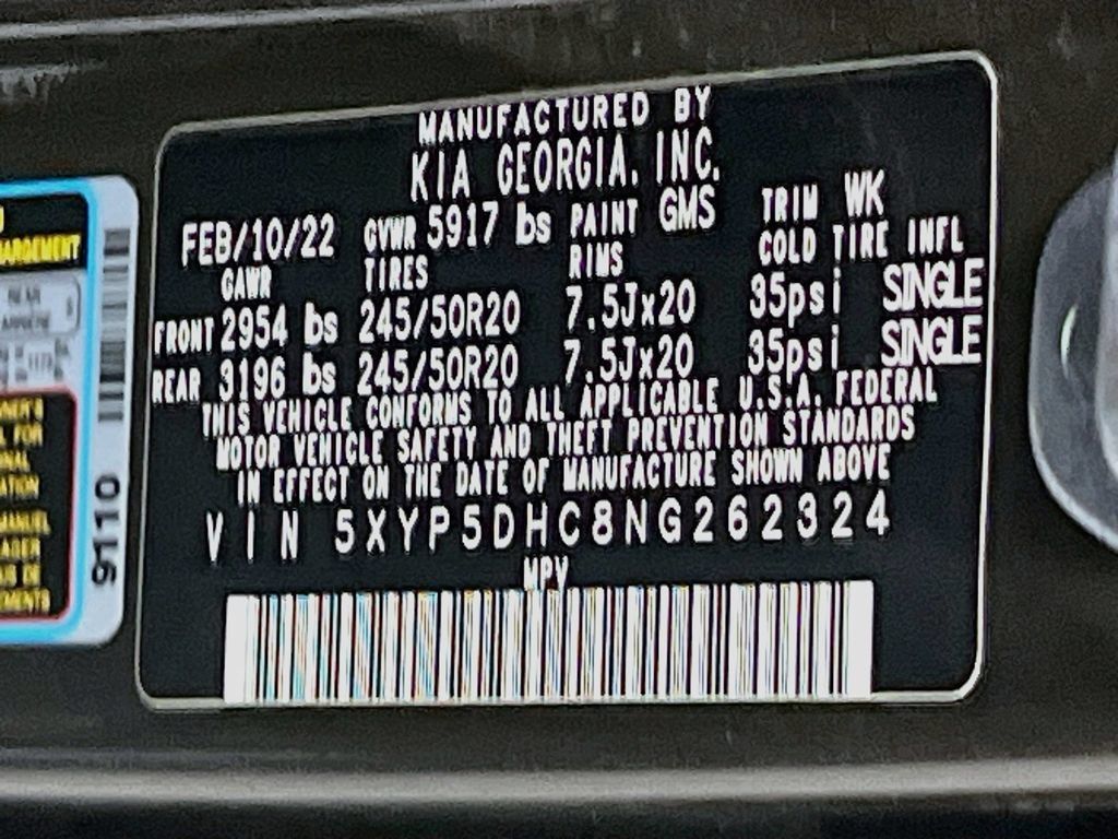 Used 2022 Kia Telluride SX w/ SX Prestige Package AWD/4WD image 35