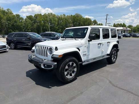 Used 2021 Jeep Wrangler Unlimited Sahara AWD/4WD image 1