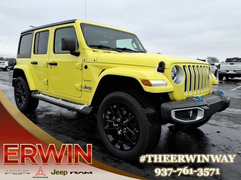 Certified 2023 Jeep Wrangler Unlimited Sahara w/ Cold Weather Group image 1