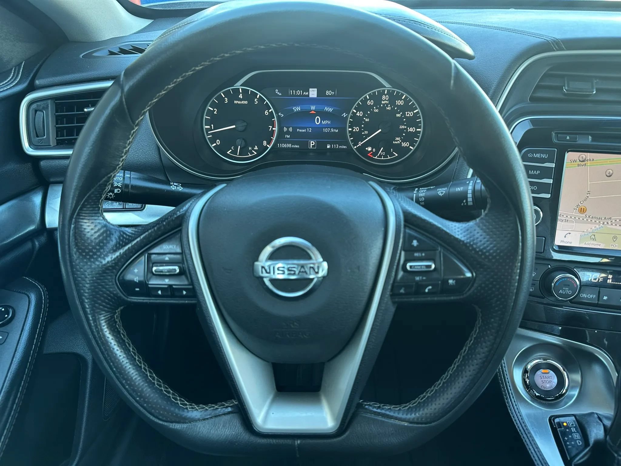Used 2021 Nissan Maxima 3.5 SV w/ Floor Mat Group FWD image 14