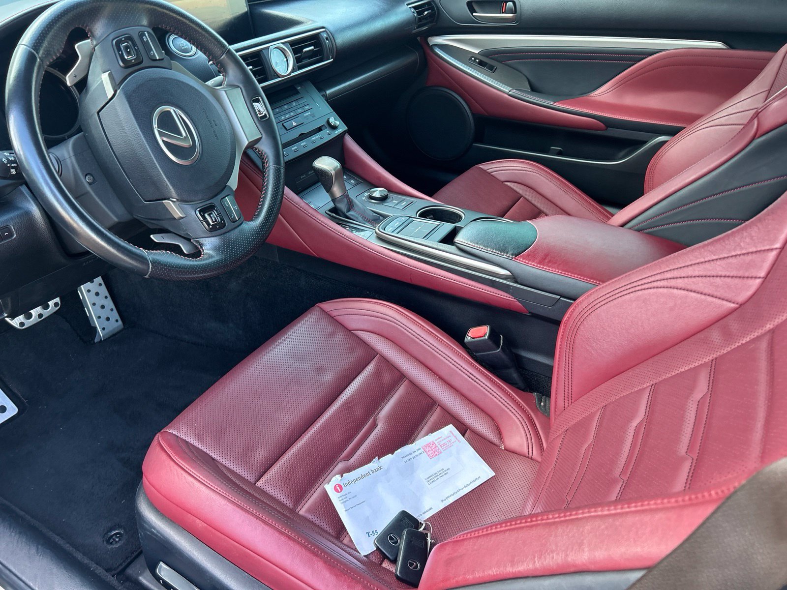 Used 2015 Lexus RC 350 w/ F Sport w/Summer Tires RWD image 1