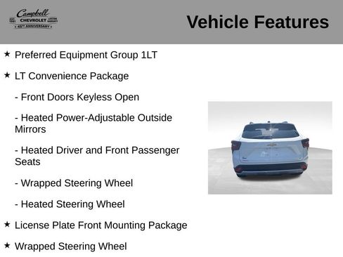 Used 2025 Chevrolet Trax LT w/ LT Convenience Package FWD image 5