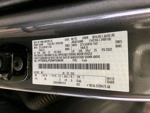 Used 2025 Ford F150 XLT w/ Equipment Group 302A MID AWD/4WD image 30