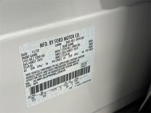 Used 2022 Lincoln Nautilus Black Label image 35