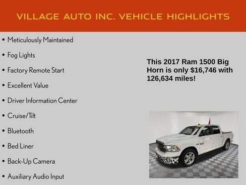 Used 2017 RAM 1500 Big Horn image 14