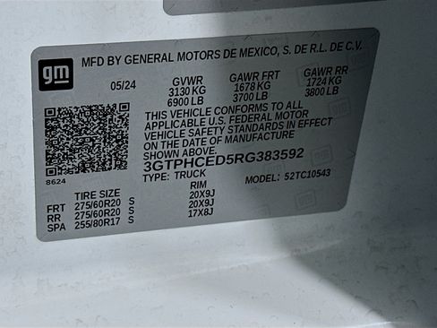 Used 2024 GMC Sierra 1500 Elevation RWD image 12
