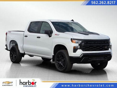 New 2025 Chevrolet Silverado 1500 Custom Trail Boss w/ Turbomax Blackout Package image 1