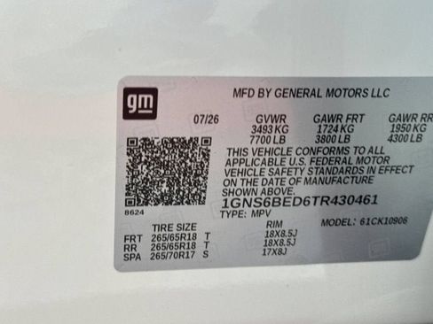 New 2026 Chevrolet Suburban LS AWD/4WD image 30