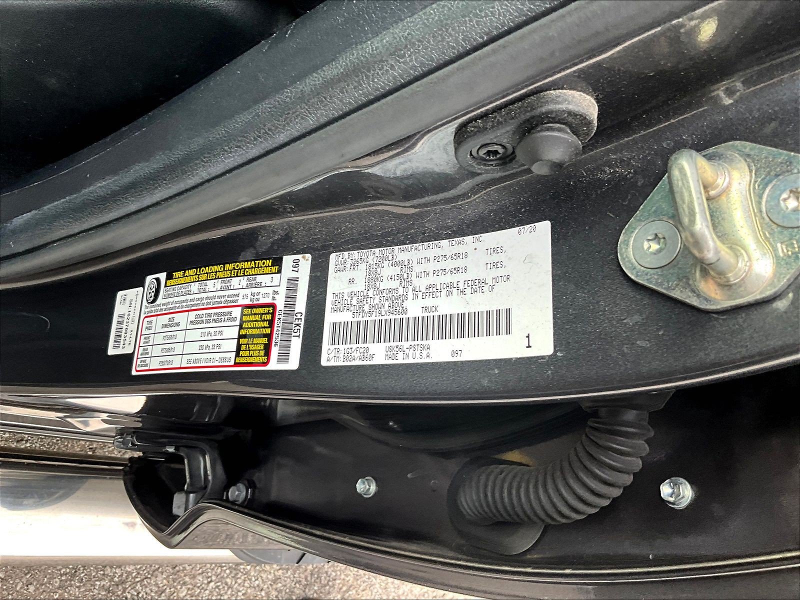 Used 2020 Toyota Tundra SR5 w/ SR5 Convenience Package AWD/4WD image 20