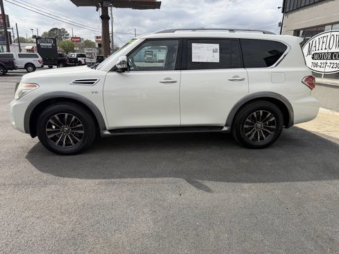 Used 2017 Nissan Armada Platinum w/ Captain Seat Package image 2