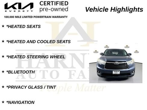 Used 2014 Toyota Highlander Limited Platinum FWD image 27