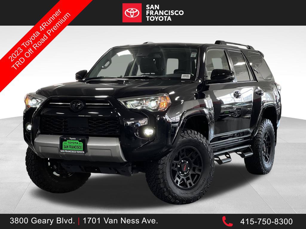 Certified 2023 Toyota 4Runner TRD Off-Road Premium w/ Moonroof Package AWD/4WD 360° Tour