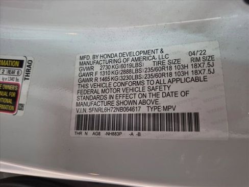 Used 2022 Honda Odyssey EX-L image 15