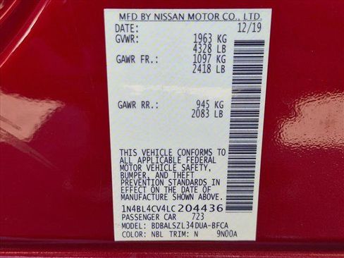 Used 2020 Nissan Altima 2.5 SR FWD image 22