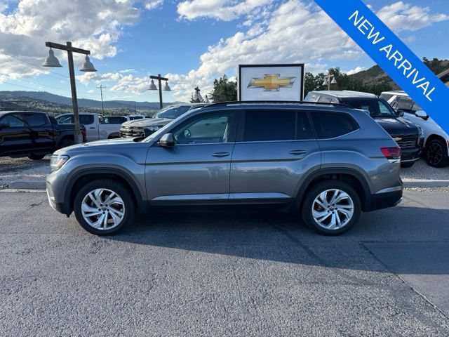 Used 2021 Volkswagen Atlas SE w/ Towing Package AWD/4WD image 3