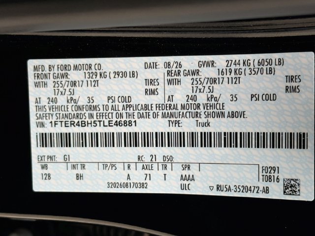 New 2026 Ford Ranger XL w/ Trailer Tow Package RWD image 42