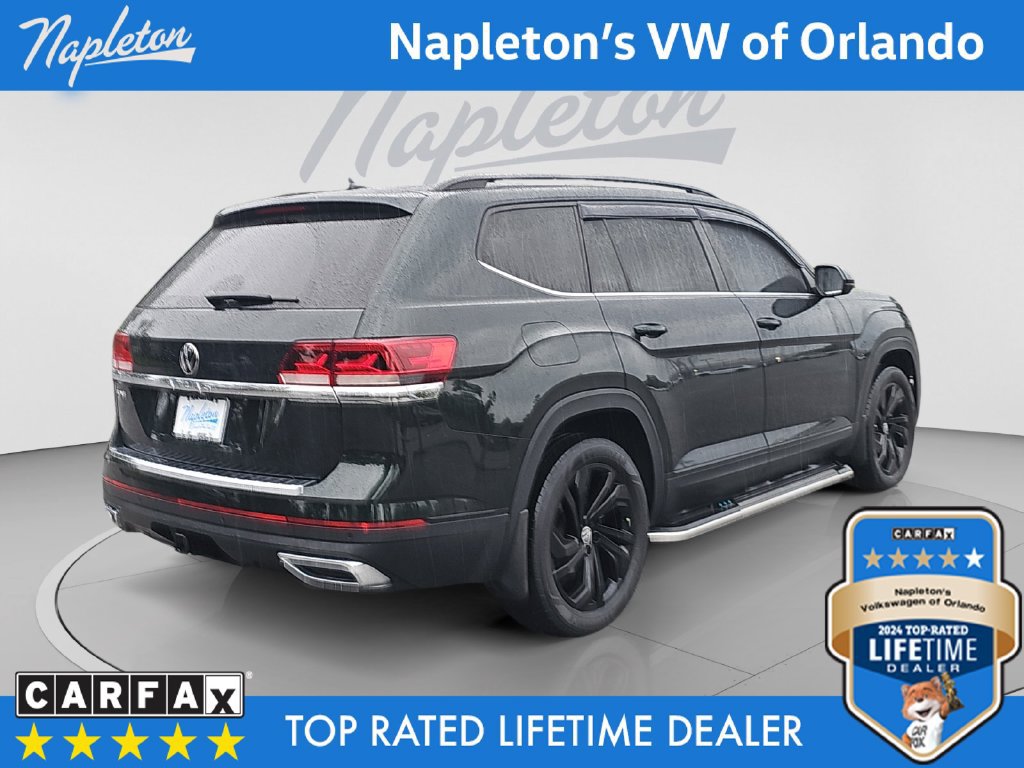 Used 2022 Volkswagen Atlas SE w/ Panoramic Sunroof Package FWD image 6
