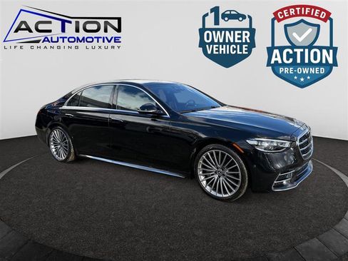 Used 2021 Mercedes-Benz S 580 4MATIC Sedan image 1