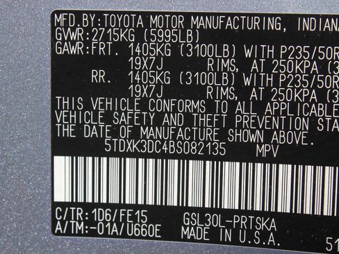 Used 2011 Toyota Sienna SE w/ Preferred Pkg FWD image 12