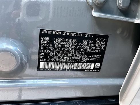 New 2026 Honda HR-V Sport image 19