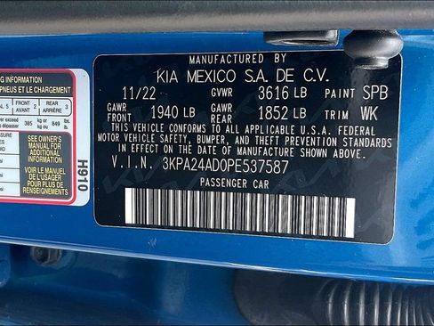 Used 2023 Kia Rio S FWD image 33