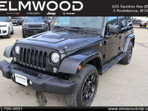 Certified 2018 Jeep Wrangler Unlimited Sahara image 1