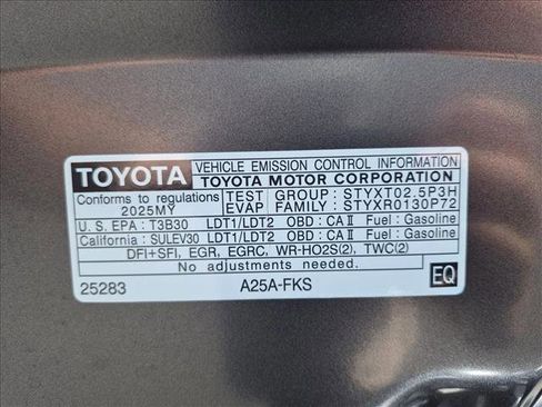 Used 2025 Toyota RAV4 LE FWD image 24