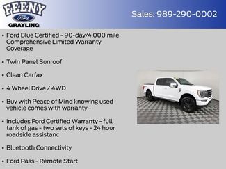 Used 2021 Ford F150 Lariat w/ Equipment Group 502A High AWD/4WD video 4