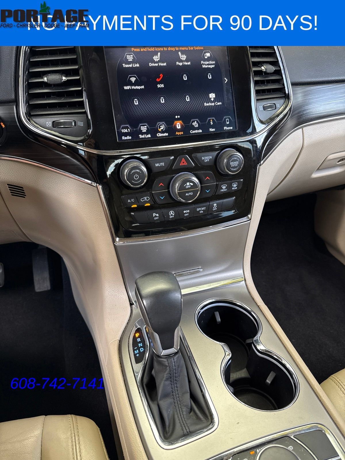 Used 2019 Jeep Grand Cherokee Limited w/ Trailer Tow Group IV AWD/4WD image 15