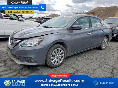 Used 2016 Nissan Sentra S FWD image 1