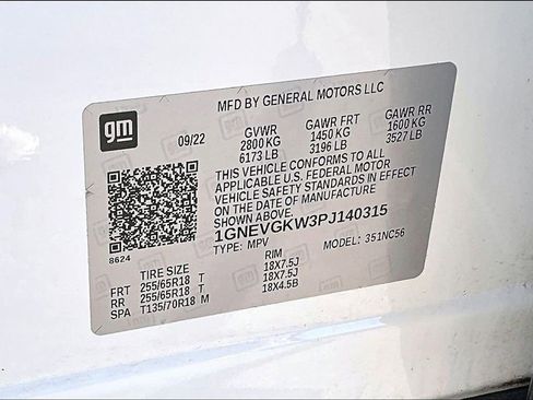 Certified 2023 Chevrolet Traverse LT image 21