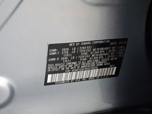 Used 2022 Subaru Outback Wilderness image 23